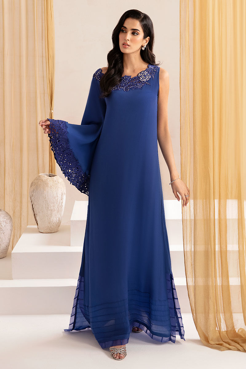 Rabia Zahur. Oceanic Blue Cape